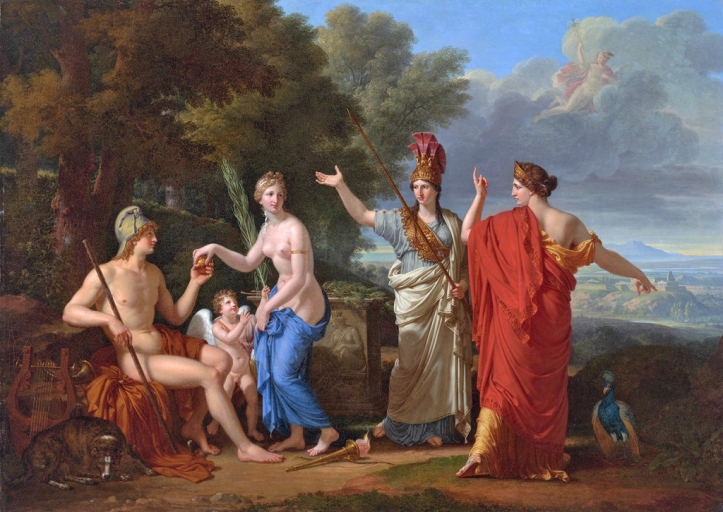 le-jugement-de-paris-1808-francois-xavier-fabre-virginia-museum-of-art